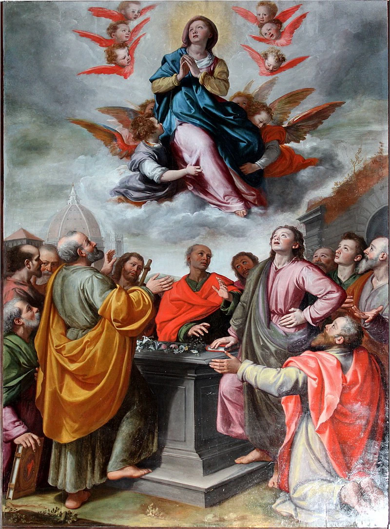 Assunzione della Vergine, 1579, chiesa di Santa Maria del Carmine (Pisa)